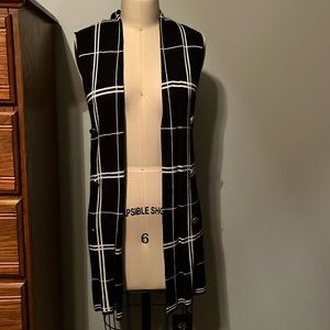Christopher & Banks sleeveless sweater cardigan